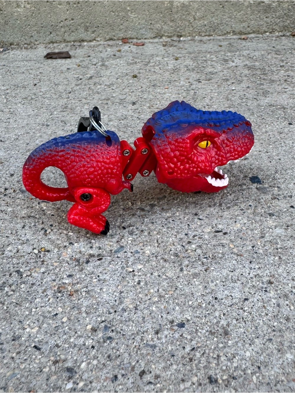 Dino Chomper Keychain Bag‎ Clip Toy